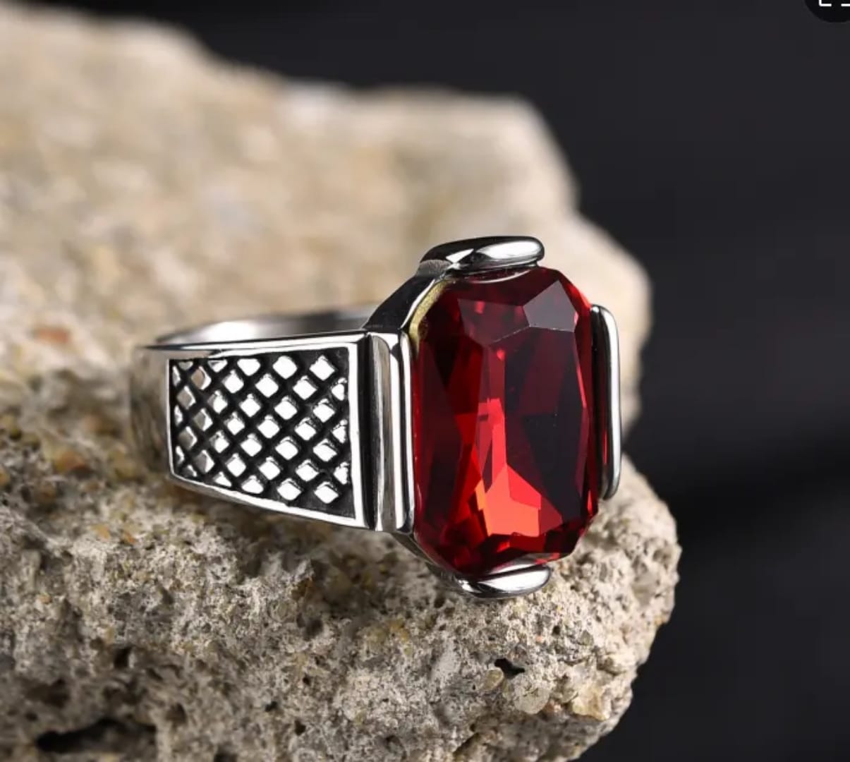 Picture of Stainless steel ring for men