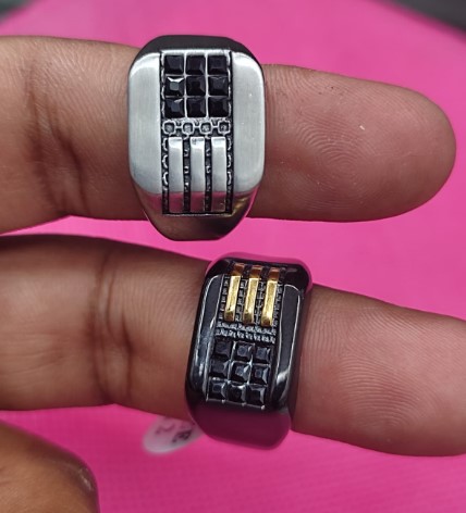 Picture of Men's stainless steel jewelry ring