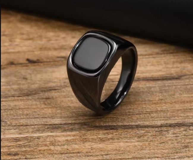 Picture of Affordable stainless steel rings for men