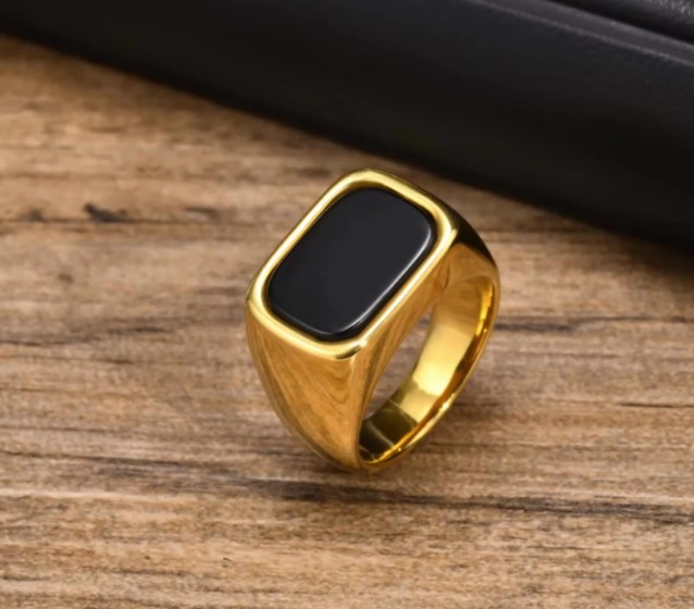 Picture of Men's stainless steel jewelry ring