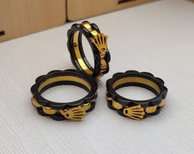 Picture of Stylish men's stainless steel finger ring