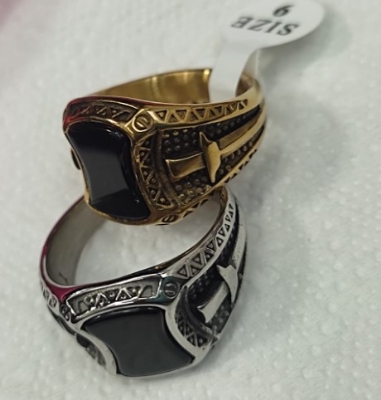 Picture of Durable stainless steel rings for men