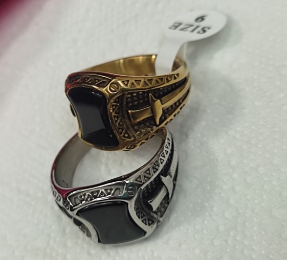 Picture of Durable stainless steel rings for men