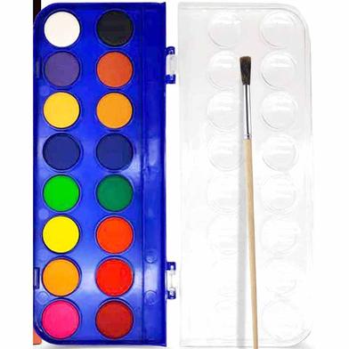 Buy water-color-cakes-paint-16-colors-box-for-students-watercolor-painting at Best Prices in Bangladesh