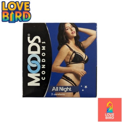 Picture of Moods All Night Climax Delay Condom - 3Pcs Pack(India)
