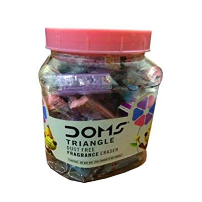 Buy DOMS Dust Free Triangle Fragrance Eraser - 3pc  at Best Prices in Bangladesh