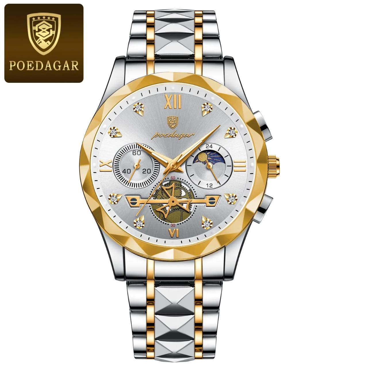 Buy POEDAGAR 996 Luxury Man Luminous Chronograph Watch at Best Price In Bangladesh