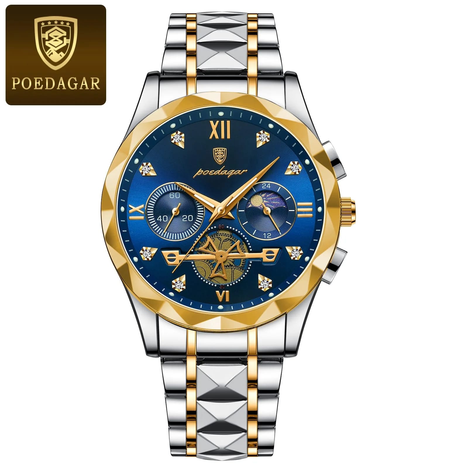 Buy POEDAGAR 996 Luxury Man Luminous Chronograph Watch at Best Price In Bangladesh