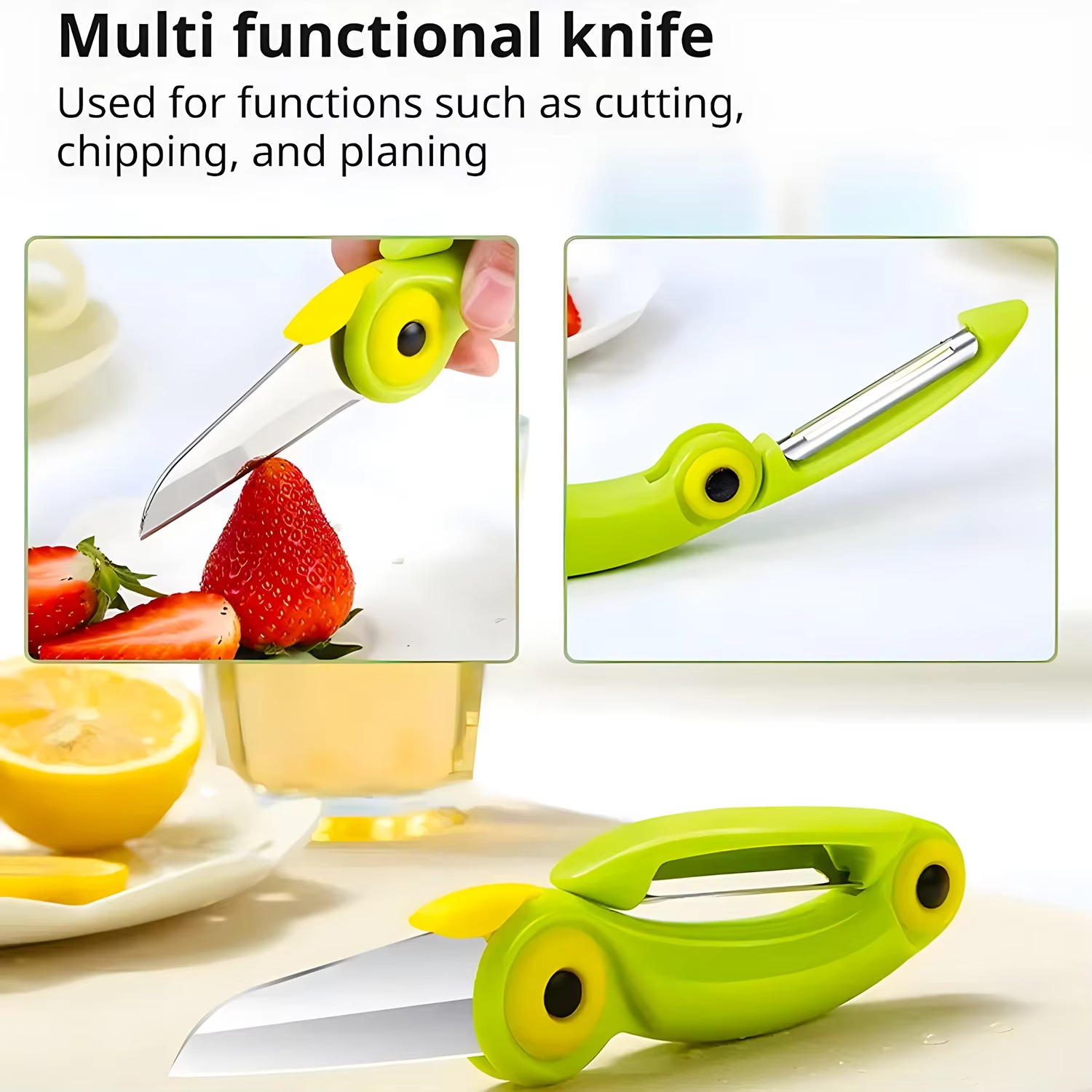 Buy btflkns-ceramic-paring-knife-bird-shaped-folding-peeler-ergonomic-handle-professional-knife-green-  at Best Price In Bangladesh