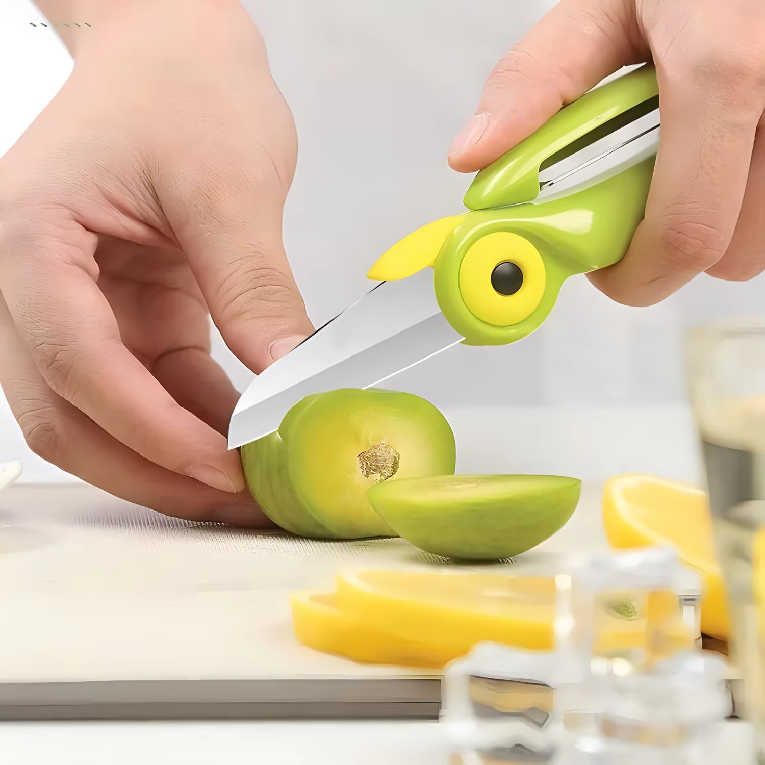 Buy btflkns-ceramic-paring-knife-bird-shaped-folding-peeler-ergonomic-handle-professional-knife-green-  at Best Price In Bangladesh