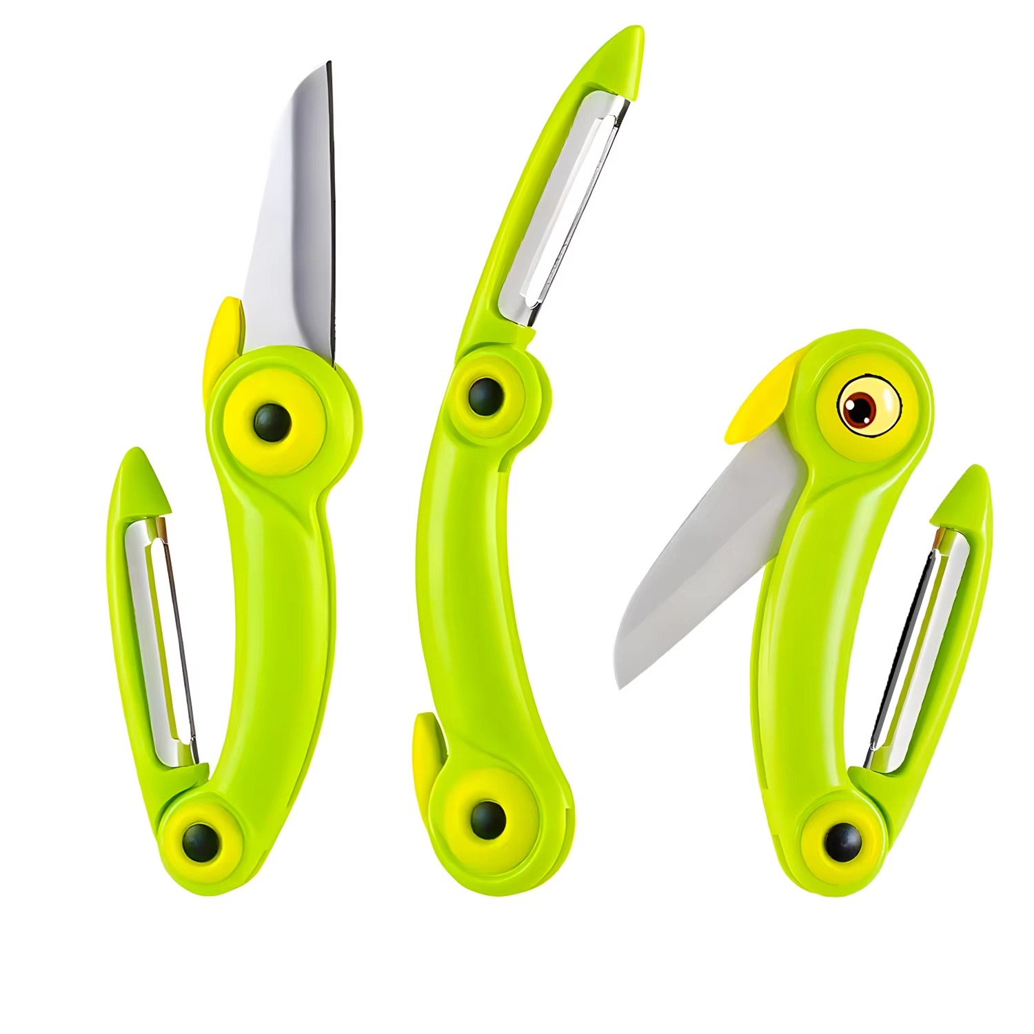 Buy btflkns-ceramic-paring-knife-bird-shaped-folding-peeler-ergonomic-handle-professional-knife-green-  at Best Price In Bangladesh
