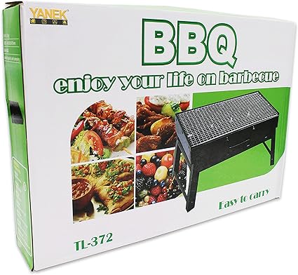 Buy portable-bbq-grill-with-foldable-stand-heavy-duty-stainless-steel-construction-tl-372-  at Best Price In Bangladesh