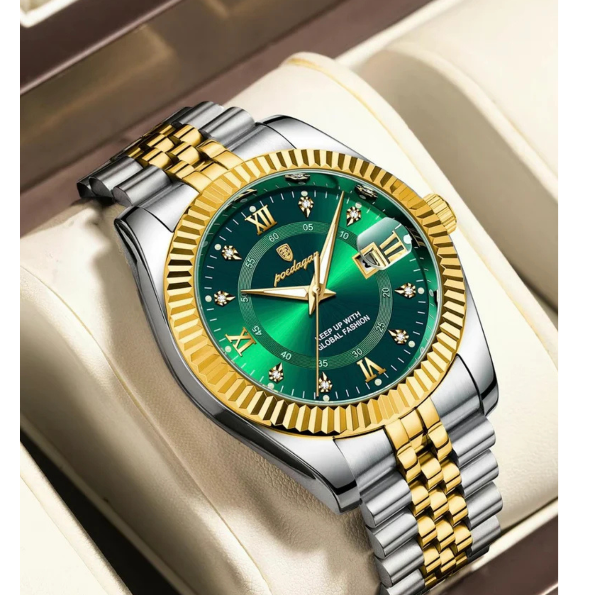 Buy 100% Original Waterproof Poedagar 910 Model Fashion Watch for Men at Best Price In Bangladesh