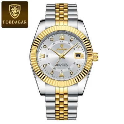 Buy 100% Original Waterproof Poedagar 910 Model Fashion Watch for Men at Best Price In Bangladesh