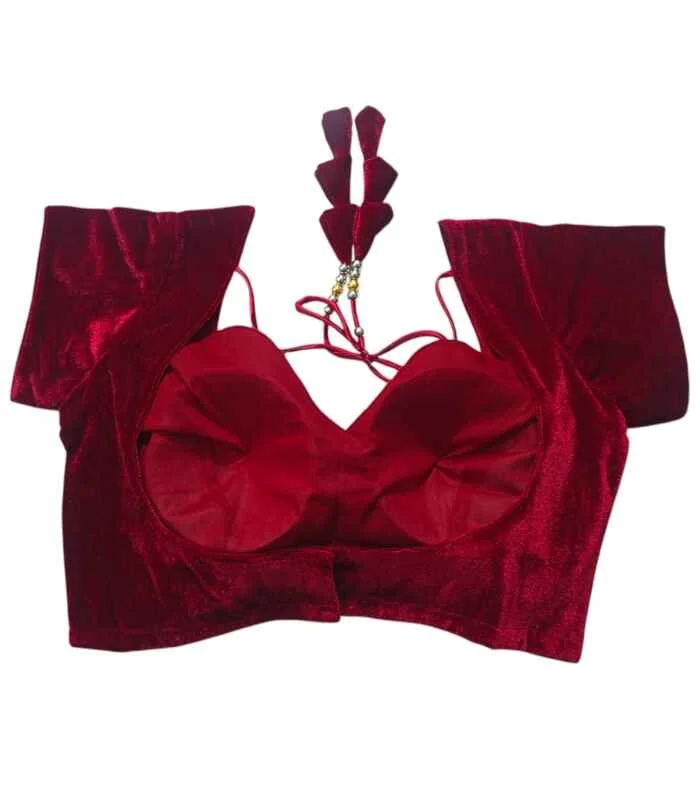 Picture of Velvet Fabrics Sleeveless Blouse For Women