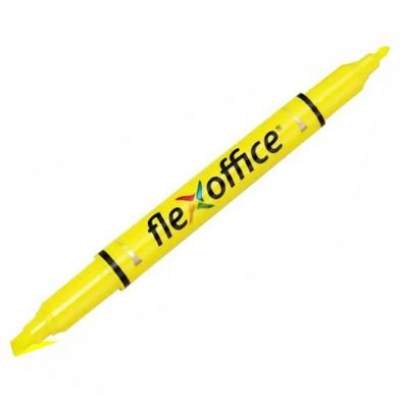 Buy Flexoffice Pen Style Twin Highlighter - Yellow at Best Prices in Bangladesh