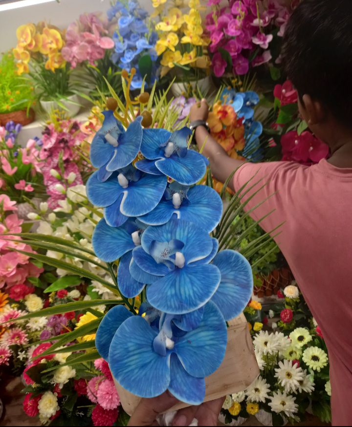 Buy Artifical Flower Orchid With Trendy Vase    at Best Prices in Bangladesh