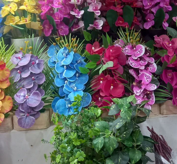 Buy Artifical Flower Orchid With Trendy Vase    at Best Prices in Bangladesh