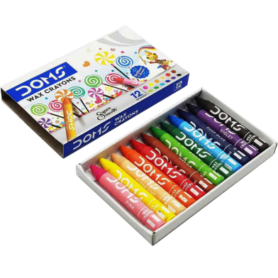 Buy doms-wax-crayon-12-colors-pack at Best Prices in Bangladesh
