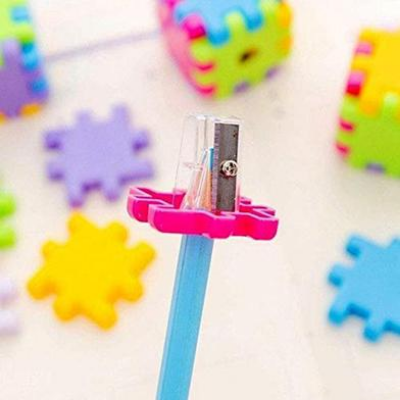 Buy Crackles Cube Shaped Plastic Pencil Sharpener at Best Prices in Bangladesh