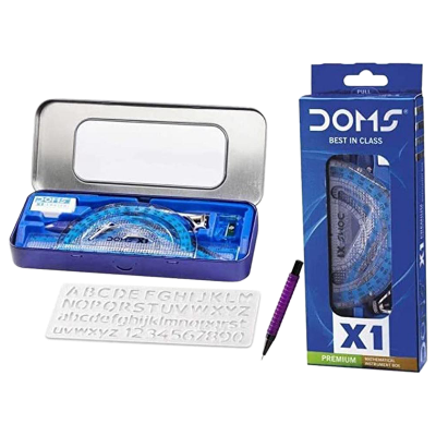 Buy Doms X1 Premium Geometry Box School Geometrical Instrument Best Prices in Bangladesh