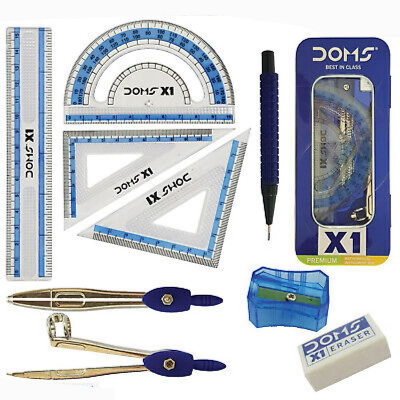 Buy Doms X1 Premium Geometry Box School Geometrical Instrument Best Prices in Bangladesh