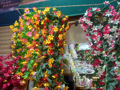 Buy   Artifical Flower Multicolour Jhuri Style Plant Plastic Unique Hanging For Home Decor  at Best Prices in Bangladesh