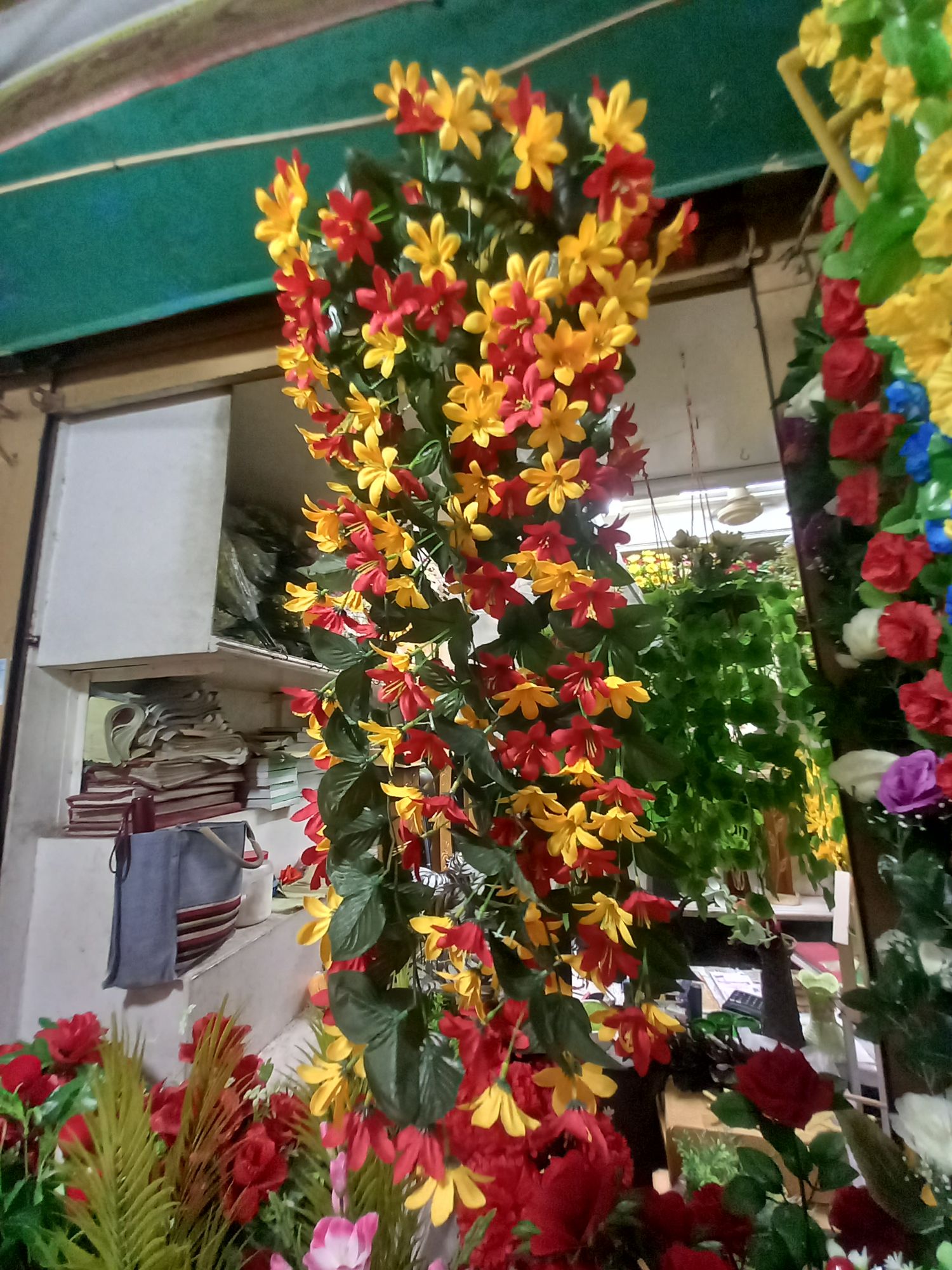 Buy   Artifical Flower Multicolour Jhuri Style Plant Plastic Unique Hanging For Home Decor  at Best Prices in Bangladesh
