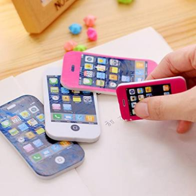Buy Creative Mobile Phone Pencil Eraser Kids Stationery Toys 2 Pcs at Best Prices in Bangladesh