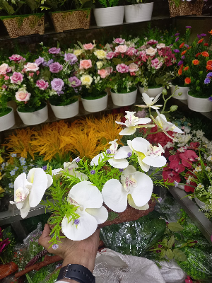 Buy  Atrificial Flower in Unique Orchid with top for room decoration at Best Prices in Bangladesh