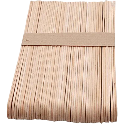 Buycrafts-natural-color-wooden-ice-cream-sticks-big-size-50-pcs  at Best Prices in Bangladesh
