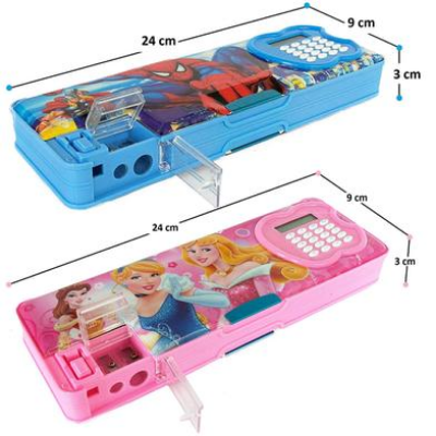 Buy Multipurpose Magnetic Pencil Box with Calculator  at Best Prices in Bangladesh
