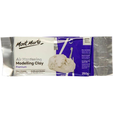Buy Mont Marte Air Hardening Modelling Clay - White 250 gm at Best Prices in Bangladesh