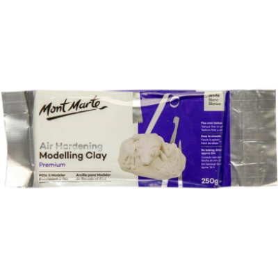 Buy Mont Marte Air Hardening Modelling Clay - White 250 gm at Best Prices in Bangladesh