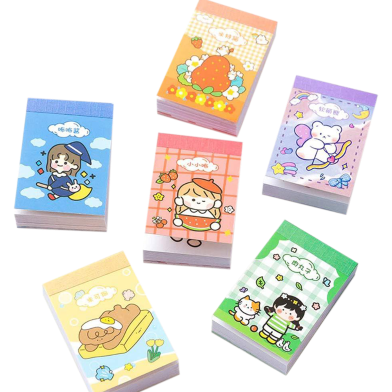 Buy Kawaii Gift DIY Scrapbooking Photo Album Cute Stationery Stickers Bear Rabbit Girl Pattern Memo Sticky Notes at Best Prices in Bangladesh