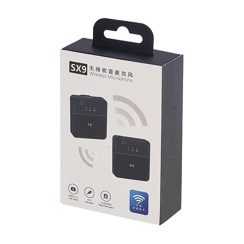 Picture of SX9 single Mini Wireless Microphone For Type C & 3.5 Interface