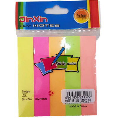 Buy colourfull-sticky-notes-5-colors-50-sheets  at Best Prices in Bangladesh