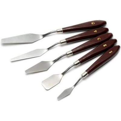 Buy  Painting Knife and Spatula Set- 5 pcs Palette Knife Set for Mixing Paints, Thick Paint Applications and More  at Best Prices in Bangladesh