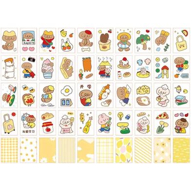 Buy Kawaii Cute Rabbit Sticky Scrapbooking Journal Girls Decorative Label Sticker Book( b) Online in Bangladesh at Best Prices 