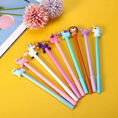 Buy Cute Cartoon Gel Ink Pens Cartoon Unicorn Mermind Panda Fruits Pens 0.5 mm at Best Prices in Bangladesh