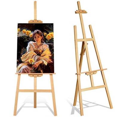 Buy Art Canvas Stand, Wooden Easel - 48 Inches for Canvas, Board holding and Event Decorationat Best Prices in Bangladesh