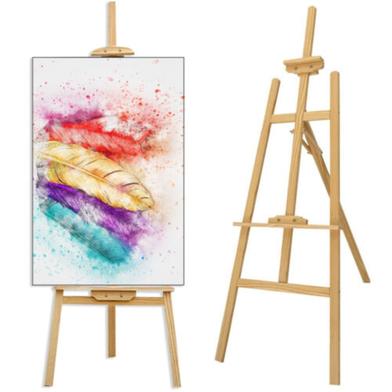 Buy Art Canvas Stand, Wooden Easel - 48 Inches for Canvas, Board holding and Event Decorationat Best Prices in Bangladesh