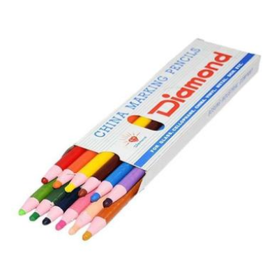 Buy Diamond 12 Color China Marking and Border Pencils at Best Prices in Bangladesh