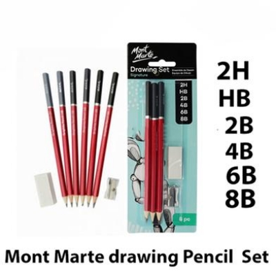 Buy  Mont Marte Drawing Pencil - 6pcs Online in Bangladesh at Best Prices 