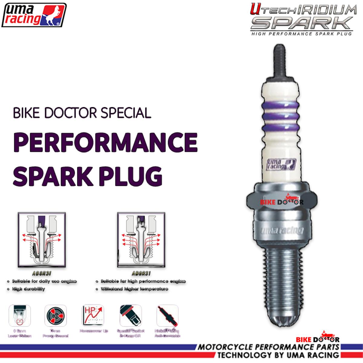Buy UMA RACING HIGH PERFORMANCE UTECH IRIDIUM SPARK PLUG 1 PIECE best Price In Bangladesh