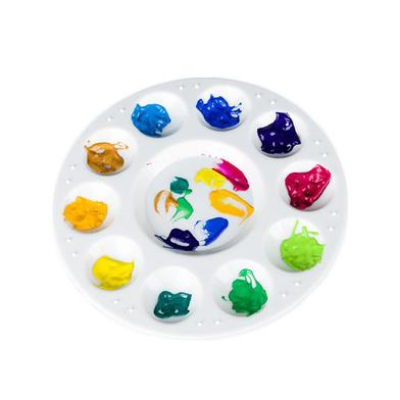 Buy Art Color Mixing Plate - Plastics  at Best Prices in Bangladesh