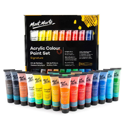 Buy mont-marte-signature-acrylic-color-paint-set-18-colour-36ml  at Best Prices in Bangladesh