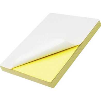 Buy Premium Quality White Glossy Self Adhesive Sticker Paper- 50 Pcs  at Best Prices in Bangladesh