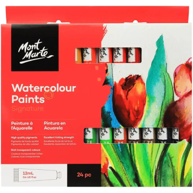 Buy Mont Marte Watercolour Paints 24pc 12ml  Online in Bangladesh at Best Prices 