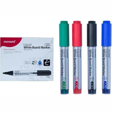 Picture of Monami Liquid White Board Marker 220 1pes (Black)